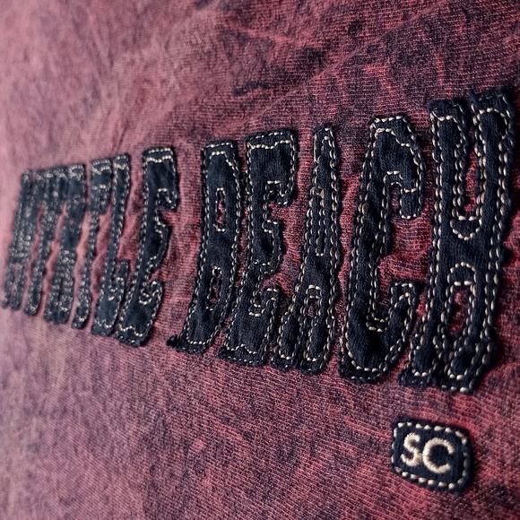 Vintage Big Print Swordfish Myrtle Beach T-Shirt - Picture 7 of 7